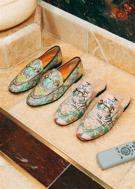 gucci king tiger loafer|gucci year of the tiger.